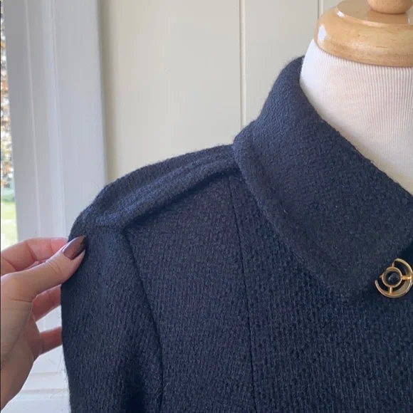 Vintage 70s Max Mozés Paris French Designer Jacket M - Picture 8 of 12